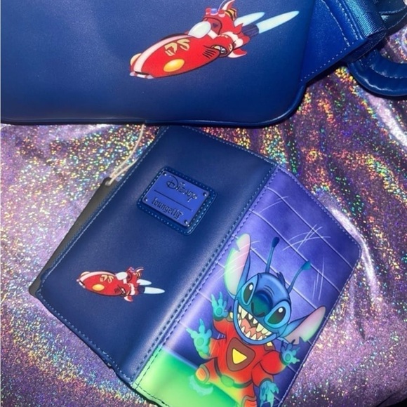 Disney Stitch 626 loungefly Set - Picture 5 of 5